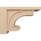 Ekena Millwork 12"W x 36"D x 24"H Classic Alma Rough Cedar Woodgrain TimberThane Corbel, Primed Tan CORUR12X36X24ALMRCPR - alternate 4